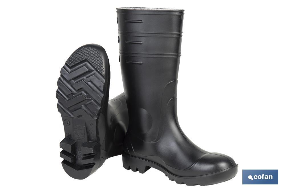 BOTA AGUA ALTA SEGUR. S-5 NEGRA T-41