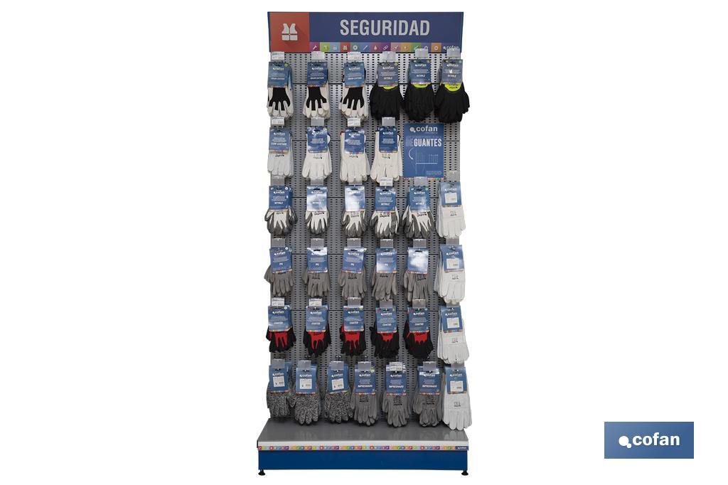 Expositor de Guantes de Seguridad